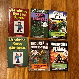 Minecraft Lot of 6 Books